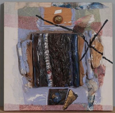 Jean-Michel LARTIGAUD (1949). Composition abstraite.