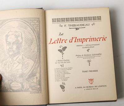 THIBAUDEAU, Francis. La Lettre d'Imprimerie - Manuel françai…