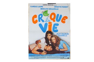 Gerry CAVAT (XXe). Réunion de 4 affiches du film "Croque la …