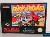 a box with a picture of a red truck on it