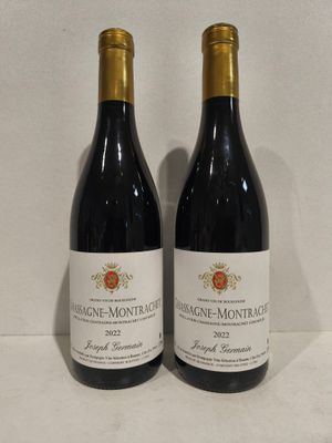 2 Bouteilles Chassagne-Montrachet 2022 Domaine Joseph Germai…