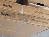 boxes are stacked on top of each other on the floor