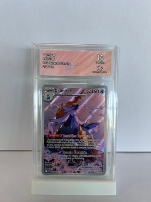 Carte Pokémon Clamiral 107/086 carte gradée collect aura 10