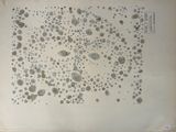 an old book with a lot of small dots on it