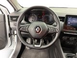 the interior of a car with a steering wheel and dashboard controls