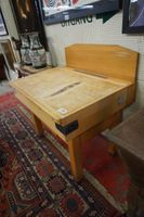 ancien billot de boucher – avec 1 tiroir en bas : H : 82 cm … (photo 4)