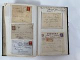 a book with a lot of old letters on it