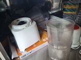 a blender that is sitting on a counter next to a blender