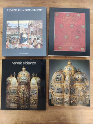 J/ Lot de 4 livres sur le thème de l'art italien: