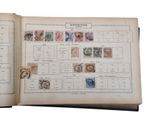a book with a lot of stamps on it