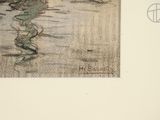 a picture of a drawing of a boat in the water
