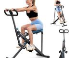 une femme assise sur un vélo d'appartement