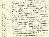 a letter written in black ink on a piece of paper