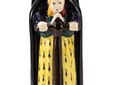 figurine représentant sainte Anne de Bristoon tenant un enfant dans ses bras