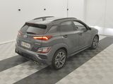 the rear end of a gray toyota c - hr parked in a garage