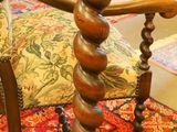 an image of a wooden table and chairs in a living room