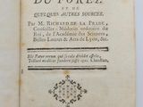 an open book with a black and white title on it