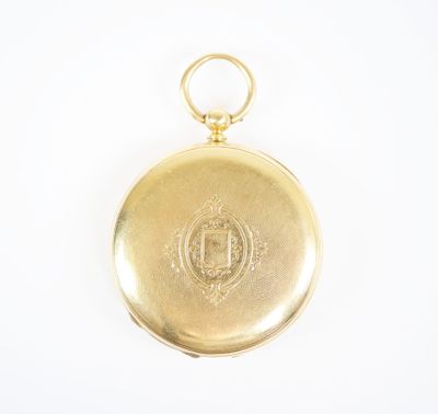 une image d'une montre à gousset en or sur fond blanc