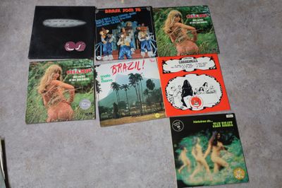 7 vinyles 33 tours Thématique : Erotica Dont CHampi, Jean Ri…