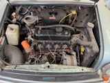 a small engine in the trunk of a car
