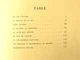 a menu for a restaurant on the table