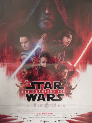 une affiche du film « Star Wars : Les Derniers Jedi »