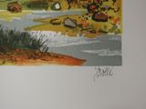 a picture of a picture of a painting on the wall