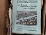 a cardboard box with a poster in it that says la nature