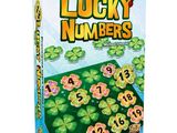 a box of lucky numbers with a ladybug in the middle