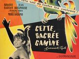 une affiche de film mettant en scène un perroquet et une femme