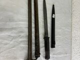 two knives on the table next to each other