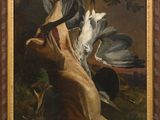 an image of a painting of a dead bird on a table