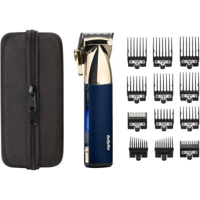 a close up of a set of hair clippers and combs