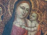an image of a painting of a woman holding a child