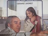 une affiche de cinéma représentant un homme et une femme en ville