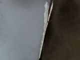 a close up of a metal object on a table