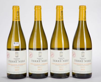 trois bouteilles de vin sont alignées sur une surface blanche