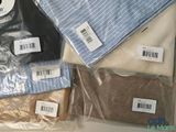 four different types of shirts in the package