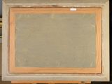 an image of a painting on an easel in a room