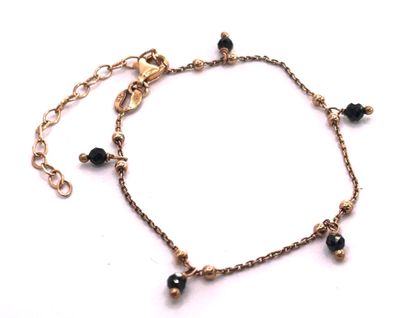 LES PERLES DE VENUS - Un bracelet en argent 925/1000 plaqué …