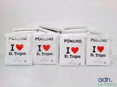 four boxes of i love st tropes sitting on top of a table