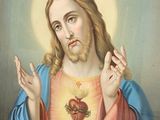 painting of the sacred heart of jesus