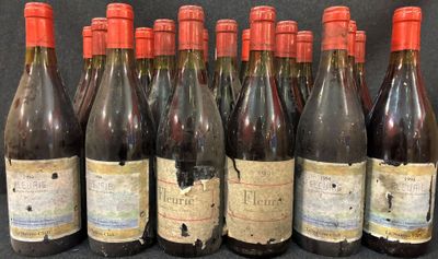17 bouteilles de Fleurie, Le Savour Club, dont 9 de 1994, 8 de 1991 et - Photo 1