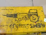 a yellow box sitting on top of a table