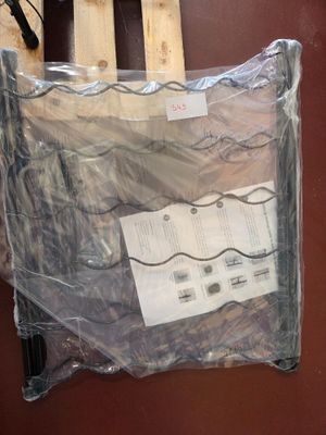a picture of a piece of wood that is wrapped in plastic
