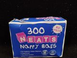 a box of nefats on a black background