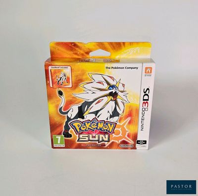 Nintendo 3DS Pokémon Soleil : face avant de la boîte