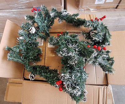 92 / 1 palette de 36 kg de décorations de Noël /// COM… - Photo 1