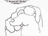 l'image d'un dessin en noir et blanc représentant le visage d'une femme