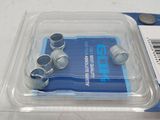 a package of earplugs sitting on top of a plastic container